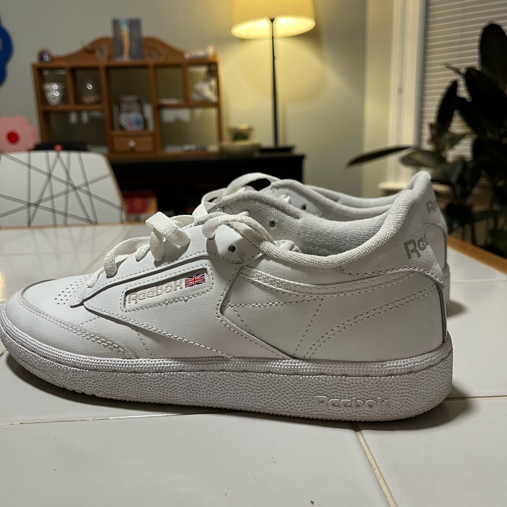 Reebok Classic White Leather Sneakers